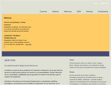 Tablet Screenshot of colegiosantamarta.com